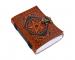 Pentagram Handmade Book of Shadows Genuine Vintage Leather Journal Parchment Paper Diary Notebook Celtic 